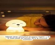 #nightlight #bestnightlight #squeezypuppynightlight #puppynightlight&#60;br/&#62;&#60;br/&#62;Looking for a bedtime buddy that shines with fun? LumiPup&#39;s got you covered! This adorable pup boasts 16 calming colors to soothe your little one&#39;s dreams.&#60;br/&#62;&#60;br/&#62;But LumiPup isn&#39;t just a pretty light! He&#39;s made with:&#60;br/&#62;&#60;br/&#62;Soft, squishy silicone: Gentle for cuddles, perfect for sensitive skin.&#60;br/&#62;Durable ABS plastic core: Tough enough for playtime adventures.&#60;br/&#62;Why LumiPup is paw-fect?&#60;br/&#62;&#60;br/&#62;16 calming colors for a magical sleep environment.&#60;br/&#62;Soft, cuddly silicone for gentle snuggles.&#60;br/&#62;Durable for everyday playtime.&#60;br/&#62;Wireless &amp; rechargeable (lasts 12 hours!).&#60;br/&#62;Remote control for easy color selection.&#60;br/&#62;Perfect for bedtime, playtime, or anytime!