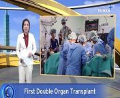 First-of-its-kind medical procedure.&#60;br/&#62;&#60;br/&#62;A hospital in Japan says it has successfully performed a double organ transplant using live donors.
