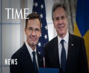 Sweden on Thursday formally joined NATO as the 32nd member of the transatlantic military alliance, ending decades of post-World War II neutrality as concerns about Russian aggression in Europe have spiked following Russia’s 2022 invasion of Ukraine.
