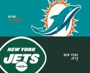Watch latest nfl football highlights 2023 today match of Miami Dolphins vs. New York Jets. Enjoy best moments of nfl highlights 2023 week 12