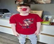 Children across South Tyneside dressed up for Red Nose Day.
