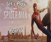 #spiderman #marvelsspiderman #gaming #insomniacgames&#60;br/&#62;Commentary video no.7 for my run through of one of my favourite games Marvel&#39;s Spider-Man Remastered, hope you enjoy:&#60;br/&#62;&#60;br/&#62;Marvel&#39;s Spider-Man Remastered playlist:&#60;br/&#62;https://www.dailymotion.com/partner/x2t9czb/media/playlist/videos/x7xh9j&#60;br/&#62;&#60;br/&#62;Developer: Insomniac Games&#60;br/&#62;Publisher: Sony Interactive Entertainment&#60;br/&#62;Platform: PS5&#60;br/&#62;Genre: Action-adventure&#60;br/&#62;Mode: Single-player&#60;br/&#62;Uploader: PS5Share