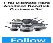 T-fal Ultimate Hard Anodized Nonstick Cookware Set. #productreview #viral #shorts&#60;br/&#62;https://amzn.to/3v42iqx&#60;br/&#62;For full video please click here&#60;br/&#62;https://youtu.be/Zg6HJWmfp5I