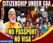 Discover how the Citizenship (Amendment) Act has simplified the path to Indian citizenship for minority communities from Pakistan, Bangladesh, and Afghanistan. Learn about the latest rules and their impact on citizenship applications in this informative video. &#60;br/&#62; &#60;br/&#62;#CAA #CitizenshipAmendmentAct #CAAImplemented #CAAImplementedinIndia #CAARules #ModiGovernment #CitizenshipinIndia #Oneindia&#60;br/&#62;~PR.274~ED.101~