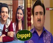 TMKOC Actors Mummun Dutta &amp; Raj Anadkat get Engaged? Funny Memes Viral on Tapu and Babita ji. As per the reports, Raj and Munmun were dating for a very long time. Watch Video to know more &#60;br/&#62; &#60;br/&#62;#TMKOC #MunmunDutta #RajAnadkat #MunmunRajEngagement &#60;br/&#62;~PR.132~