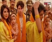 Priyanka Chopra is currently in India with her daughter Malti Marie and husband Nick Jonas. She was spotted today visiting Ram Mandir in Ayodhya. Her mother was also spotted along with them. The photos have gone viral on social media and fans are also seen reacting to it. Watch video to know more...&#60;br/&#62;&#60;br/&#62;#PriyankaChopra #PriyankaChopraIndia #NickJonas&#60;br/&#62;~PR.133~