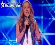 Britain&#39;s Got Talent: The unassuming schoolgirl Olivia takes her place on stage - but for such a young girl before such a huge audience, will her nerves get to her?