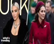 Kim Kardashian is getting slammed online after mentioning Kate Middleton in an Instagram post.