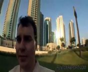 I went to the Burj Dubai and filmed the construction and then again six months later.&#60;br/&#62;Connect me on Facebook! http://www.facebook.com/bruce.fenton....&#60;br/&#62;66 to 124 floors in six months!&#60;br/&#62;&#60;br/&#62;The Burj Dubai tower is designed to be the centerpiece of a large-scale, mixed-use development that will include 30,000 homes, nine hotels, 6 acres of parkland, 19+ residential towers, the Dubai Mall, and a large man-made lake. The complete 500 acre development will cost about &#36;20 billion dollars (US). Once completed, the tower will cover a total of over 22 million square feet of development. &#60;br/&#62;&#60;br/&#62;The official height of the Burj Dubai is kept secret because of international competition, but current estimates have it rising to a height in excess of 2,600 feet. Some estimate that it will be 189 floors or so - it is to be the tallest building in the world.&#60;br/&#62;&#60;br/&#62;Recently, the construction site already surpassed height needed to make it (uncompeted) the second tallest building in the world.&#60;br/&#62;&#60;br/&#62;The Burj Dubai is located in Dubai which is a city in the emirate of Dubai, part of the United arab Emirates in the Gulf region of the Middle East.&#60;br/&#62;&#60;br/&#62;Comments by Bruce Fenton&#60;br/&#62;http://www.fentonreport.com &#60;br/&#62;&#60;br/&#62;Please note - the NASD is now known as FINRA