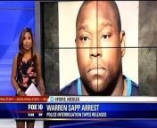 Phoenix Police have released the interrogation tapes, stemming from the arrest of former National Football League broadcaster Warren Sapp.