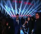 Live performance of AC/DC Performs A Medley of Their Songs at Grammys 2015