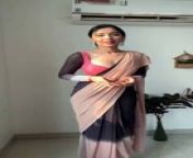 pure soft Georgette silk || MODELING || FASHION SHOW from hot saree navel video silk