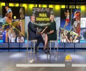 n her first live television interview since her two-year doping suspension from tennis was reduced to 15 months, Maria Sharapova tells TODAY’s.