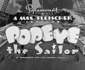 Popeye the Sailor - Puttin on the Act from popeye xx video