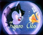 Figaro and Cleo (1943) with original recreated titles from antonella cleo