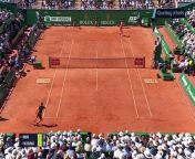 Stefanos Tsitsipas breezed past Casper Ruud in straight sets to win his third Monte Carlo Masters title.