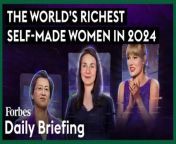 Women are still woefully underrepresented, accounting for just 369 of the planet’s 2,781 billionaires—or about 13%, the same as last year. The richest woman is once again Françoise Bettencourt Meyers, the Fresh heiress to the L&#39;Oréal fortune. She’s worth an estimated &#36;99.5 billion. The richest self-made woman remains Swiss shipping tycoon Rafaela Aponte-Diamant (&#36;33.1 billion).&#60;br/&#62;&#60;br/&#62;Overall, 66% of the world’s billionaires are self-made—meaning they founded or cofounded their company or established their own fortune, rather than inheriting it–down from 69% in 2023. That includes nearly all 17 of the cryptocurrency billionaires on the 2024 list, who have come roaring out of the “crypto winter,” thanks to Bitcoin and other crypto assets trading at record highs.&#60;br/&#62;&#60;br/&#62;Read the full story on Forbes: https://www.forbes.com/sites/chasewithorn/2024/04/02/forbes-38th-annual-worlds-billionaires-list-facts-and-figures-2024/?sh=32eb225943a6&#60;br/&#62;&#60;br/&#62;Subscribe to FORBES: https://www.youtube.com/user/Forbes?sub_confirmation=1&#60;br/&#62;&#60;br/&#62;Fuel your success with Forbes. Gain unlimited access to premium journalism, including breaking news, groundbreaking in-depth reported stories, daily digests and more. Plus, members get a front-row seat at members-only events with leading thinkers and doers, access to premium video that can help you get ahead, an ad-light experience, early access to select products including NFT drops and more:&#60;br/&#62;&#60;br/&#62;https://account.forbes.com/membership/?utm_source=youtube&amp;utm_medium=display&amp;utm_campaign=growth_non-sub_paid_subscribe_ytdescript&#60;br/&#62;&#60;br/&#62;Stay Connected&#60;br/&#62;Forbes newsletters: https://newsletters.editorial.forbes.com&#60;br/&#62;Forbes on Facebook: http://fb.com/forbes&#60;br/&#62;Forbes Video on Twitter: http://www.twitter.com/forbes&#60;br/&#62;Forbes Video on Instagram: http://instagram.com/forbes&#60;br/&#62;More From Forbes:http://forbes.com&#60;br/&#62;&#60;br/&#62;Forbes covers the intersection of entrepreneurship, wealth, technology, business and lifestyle with a focus on people and success.