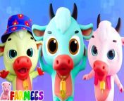 Five Little Cows by Farmees is a nursery rhymes channel for kindergarten children.These kids songs are great for learning alphabets, numbers, shapes, colors and lot more. We are a one stop shop for your children to learn nursery rhymes.&#60;br/&#62;.&#60;br/&#62;.&#60;br/&#62;.&#60;br/&#62;.&#60;br/&#62;.&#60;br/&#62;#fivelittlecows #nurseryrhymes #babysongs #kidsmusic #kindergarten #bestrhymes #farmees #farmanimals