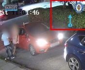 Chilling CCTV captures the moment a &#39;calculated&#39; gunman blasted a man in the neck and fled on an e-bike after stalking his victim across a city.