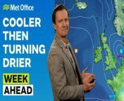 This is the Met Office UK Weather forecast for the week ahead 15/04/2024.&#60;br/&#62;&#60;br/&#62;This week will be a mix of showers and some sunny spells with temperatures around average by day, however the mornings will be cold with frosts possible in rural parts. By the weekend high pressure will be bringing dry weather across the country. &#60;br/&#62;&#60;br/&#62;Bringing you this forecast for the week ahead is Met Office meteorologist Alex Deakin.&#60;br/&#62;