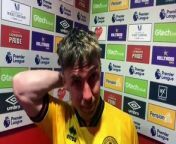 Ben Osborn&#39;s reaction to Sheffield United&#39;s defeat at Brentford
