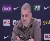 Tottenham boss Ange Postecoglou said Newcastle will be a tough test and that his side have to match their energy&#60;br/&#62;Tottenham, London, UK
