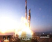 A SpaceX Falcon 9 rocket carrying Starlink satellites — including six that can beam service directly to cell phones — lifted off from Vandenberg Space Force Base, on California&#39;s central coast.&#60;br/&#62;&#60;br/&#62;Credit: SpaceX