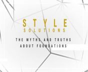 Style Solutions: The myths and truths about foundation from myth live