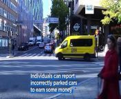 Swedish company launches app to earn money by reporting wrongly parked cars