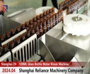 100ML Amber Glass Dropper Bottle Washing Cleaning Machine， Shanghai Reliance Machinery Company Ltd