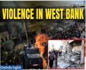 In a harrowing escalation, Israeli forces clash with Palestinians in the occupied West Bank, resulting in a tragic loss of life. Amid ongoing conflict, tensions rise as the international community calls for peace in the region. Stay tuned for the latest updates on this developing situation. &#60;br/&#62; &#60;br/&#62;#WestBank #IsraelHamasWar #IsraelPalestine #WestBankViolence #IsraelHamas #Palestine #GazaWar #Oneindia&#60;br/&#62;~PR.274~GR.103~GR.123~HT.318~