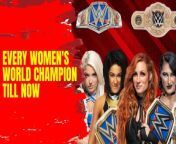 Who will be crowned the next Women&#39;s World Champion? Who was your favorite till now?&#60;br/&#62;#WWE #BeckyLynch #AlexaBliss #RheaRipley #Bayley #CharlotteFlair #BiancaBelair