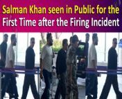Salman Khan was recently spotted amid tight security at Mumbai airport. His bodyguard Shera was also with him. Besides, he was also given Y+ security. The actor was seen getting out of his car and going inside the airport without posing.&#60;br/&#62;&#60;br/&#62;#salmankhan #salmankhannews #entertainmentnews #trending #viralvideo #bollywoodnews #entertainment #celebupdate