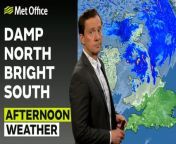 Rain in the north will spread south overnight, though there will be drier spells at times within this. Brisk winds in the north. A milder night tonight under the cloud and rain. – This is the Met Office UK Weather forecast for the morning of 18/04/24. Bringing you today’s weather forecast is Alex Deakin.