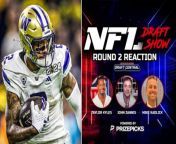 Join CLNS Media&#39;s Taylor Kyles &amp; John Zannis and Mike Kadlick for CLNS Media&#39;s Patriots Draft Central show where they react to Round w of the NFL Draft.&#60;br/&#62;&#60;br/&#62;Get in on the excitement with PrizePicks, America’s No. 1 Fantasy Sports App, where you can turn your hoops knowledge into serious cash. Download the app today and use code CLNS for a first deposit match up to &#36;100! Pick more. Pick less. It’s that Easy! Football season may be over, but the action on the floor is heating up. Whether it’s Tournament Season or the fight for playoff homecourt, there’s no shortage of high stakes basketball moments this time of year. Quick withdrawals, easy gameplay and an enormous selection of players and stat types are what make PrizePicks the #1 daily fantasy sports app! Go to https://PrizePicks.com/CLNS&#60;br/&#62;&#60;br/&#62;#Patriots #NFL #NewEnglandPatriots