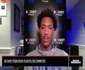 Duke sophomore Wendell Moore Jr. is on the players advisory committee and discussed some of the top issues other players around the country have mentioned to him