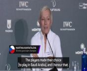 The WTA Finals will be hosted in Saudi Arabia from 2024 to 2026, a decision that has been heavily criticised