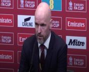 Erik Ten Hag insisted he was not embarrassed but admitted Manchester United “got away with it” after edging past Championship Coventry on penalties in their FA Cup semi-final.The Premier League outfit were given an almighty scare at Wembley on Sunday as the second-tier side fought back from 3-0 down and then had a late extra-time winner disallowed for a marginal offside.A thrilling contest ended 3-3 after 120 minutes and it was United who ultimately prevailed, 4-2 on spot-kicks, to set up a repeat of last year’s final against rivals Manchester City.It was another highly unconvincing performance by United – which may have increased the pressure on under-fire manager Ten Hag – but the Dutchman tried to highlight the positives.Ten Hag said: “I can’t say that word (embarrassment) because, at the end of the day, it’s about the achievement.“I see the mistakes we make – we can’t look away from it – but it’s not an embarrassment. It’s a huge achievement.“Even the big team from United, a decade ago, only achieved the final three times. We now have two times in two years. So that’s a good performance.“I see we can play in very high levels but in the same match we can also go very low. That’s not explainable. It has to do with managing the game.SOURCE: PA