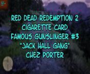 If you are playing Red Dead Redemption 2, this video will show you where you can find the 3rd FAMOUS GUNSLINGER CIGARETTE CARD ... &#92;
