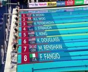 Kate Douglass earned a bronze medal in the 200-meter breaststroke at the FINA World Championships.