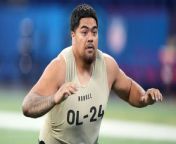 Saints Select Taliese Fuaga With No. 14 Pick in 2024 NFL Draft from south indian young couple hot romance first night fuck
