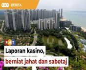 Menteri Besar Onn Hafiz Ghazi berkata laporan Bloomberg mengenai sebuah kasino akan dibuka di Forest City mempunyai unsur sabotaj dan berniat jahat mencemar imej Johor.&#60;br/&#62;&#60;br/&#62;Laporan Lanjut: &#60;br/&#62;https://www.freemalaysiatoday.com/category/bahasa/tempatan/2024/04/26/sabotaj-berniat-jahat-kata-mb-johor-berkait-laporan-kasino-di-forest-city/&#60;br/&#62;&#60;br/&#62;Free Malaysia Today is an independent, bi-lingual news portal with a focus on Malaysian current affairs.&#60;br/&#62;&#60;br/&#62;Subscribe to our channel - http://bit.ly/2Qo08ry&#60;br/&#62;------------------------------------------------------------------------------------------------------------------------------------------------------&#60;br/&#62;Check us out at https://www.freemalaysiatoday.com&#60;br/&#62;Follow FMT on Facebook: https://bit.ly/49JJoo5&#60;br/&#62;Follow FMT on Dailymotion: https://bit.ly/2WGITHM&#60;br/&#62;Follow FMT on X: https://bit.ly/48zARSW &#60;br/&#62;Follow FMT on Instagram: https://bit.ly/48Cq76h&#60;br/&#62;Follow FMT on TikTok : https://bit.ly/3uKuQFp&#60;br/&#62;Follow FMT Berita on TikTok: https://bit.ly/48vpnQG &#60;br/&#62;Follow FMT Telegram - https://bit.ly/42VyzMX&#60;br/&#62;Follow FMT LinkedIn - https://bit.ly/42YytEb&#60;br/&#62;Follow FMT Lifestyle on Instagram: https://bit.ly/42WrsUj&#60;br/&#62;Follow FMT on WhatsApp: https://bit.ly/49GMbxW &#60;br/&#62;------------------------------------------------------------------------------------------------------------------------------------------------------&#60;br/&#62;Download FMT News App:&#60;br/&#62;Google Play – http://bit.ly/2YSuV46&#60;br/&#62;App Store – https://apple.co/2HNH7gZ&#60;br/&#62;Huawei AppGallery - https://bit.ly/2D2OpNP&#60;br/&#62;&#60;br/&#62;#BeritaFMT #SultanIbrahim #OnnHafizGhazi #ForestCity