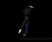 A video, of the Scott character 3D model. Scott has a pencil in his hand. It&#39;s based on a character made by friend, dogmenpower on DeviantArt. Created by Scott Snider using 3DS MAX. Uploaded 04-26-2024.