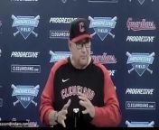 Terry Francona talks about the Guardians&#39; 5-10 loss to the Athletics.