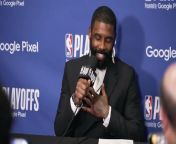 Kyrie Irving Speaks After Dallas Mavericks Steal Home-Court Advantage from LA Clippers in Game 2 Win from iona irving show