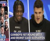 The NFL draft is just hours away and the pressure is on the Cowboys to hit in round one. GBag Nation&#39;s Zach Wolchuk joins Shan, RJ, &amp; Bobby in studio to discuss their final draft predictions and go through the best and worst-case scenarios for the Cowboys at 24.