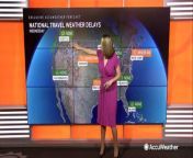 If you have travel plans on May 1, AccuWeather&#39;s Melissa Constanzer has just the forecast for you.