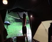 Experience the serene beauty of solo camping in the rain through our stunning ❤️4K video❤️&#60;br/&#62;&#60;br/&#62;Join a lone camper as she embraces the soothing sounds of rainfall in a lush forest setting.&#60;br/&#62;&#60;br/&#62;This video is perfect for anyone seeking to unwind, find inner peace, or drift into a deep, restful sleep.&#60;br/&#62;&#60;br/&#62;Watch and listen to the rhythmic pitter-patter of raindrops, the calming ambiance of nature, and the gentle rustle of leaves, all captured in vivid 4K quality.&#60;br/&#62;&#60;br/&#62;Ideal for relaxation, meditation, or as a sleep aid, this video provides a unique escape into nature from the comfort of your home.&#60;br/&#62;&#60;br/&#62;️ Features:&#60;br/&#62;&#60;br/&#62;❤️- High-quality 4K video footage of solo camping in the rain&#60;br/&#62;❤️- Natural rain sounds perfect for relaxation and sleep&#60;br/&#62;❤️- Peaceful and unintrusive visual experience&#60;br/&#62;❤️- A personal journey into the tranquility of nature&#60;br/&#62;&#60;br/&#62; Why Watch?&#60;br/&#62;&#60;br/&#62;❤️- To relieve stress and anxiety&#60;br/&#62;❤️- To find a natural aid for insomnia and sleep difficulties&#60;br/&#62;❤️- To enjoy the immersive experience of nature’s beauty and sounds&#60;br/&#62;&#60;br/&#62; Like, Subscribe, and Hit the Bell icon to receive updates on our latest soothing nature videos!