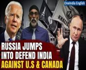 Russia dismissed US accusations against India in the foiled assassination attempt of Khalistani terrorist Gurpatwant Singh Pannun, criticizing Washington&#39;s lack of credible evidence and accusing it of disrespecting India. Maria Zakharova, the Russian Foreign Ministry spokesperson, condemned the US&#39;s &#92;