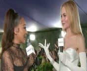 Nicole Kidman talk to La La Anthony about bringing a dress from the mid-20th century into the present.
